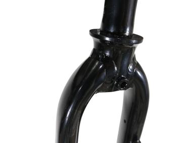 Vidlice pevná TREKKING 28" 1 1/8" A-head Alu, černá, lesklá