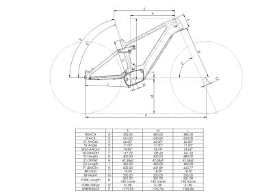 MTB 29"/27,5"  E-bike kompletní  set Spyder -  Brose Drive S-Mag 90Nm ,630Wh-17,5Ah ,velikost 17"