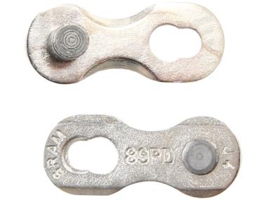 SRAM PowerLink spojka na řetěz 8kolo stříbrná - balení 4 ks