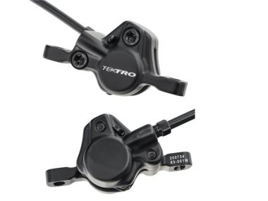 Tektro HDT275 kotoučové brzdy  pár přední 1100mm + zadní 1700mm
