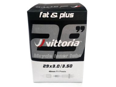 Vittoria Fat & Plus 29x3.00-3.50 FV MTB duše, galuskový ventilek 48 mm, černá