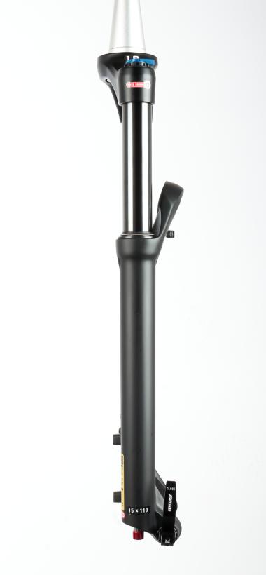 SR Suntour XCR34 LOR Air 29" odpružená vidlice MTB Boost 15x110 mm, zdvih 120 mm, krk 1 1/8" - 1 4/5" (= 1,8" Super-Tapered)