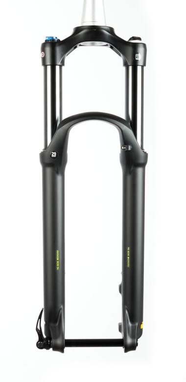 SR Suntour XCR34 LOR Air 29" odpružená vidlice MTB Boost 15x110 mm, zdvih 120 mm, krk 1 1/8" - 1 4/5" (= 1,8" Super-Tapered)