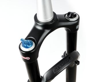 SR Suntour Raidon 34 LO-R Air odpružená vidlice 29" Boost 15x110mm, zdvih 100 mm, offset 44 mm, Tapered 1 1/8" - 1 1/2", matná černá