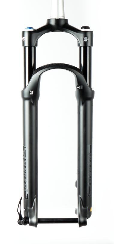 SR Suntour Raidon 34 LO-R Air odpružená vidlice 29" Boost 15x110mm, zdvih 100 mm, offset 44 mm, Tapered 1 1/8" - 1 1/2", matná černá