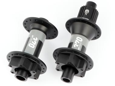 DT SWISS DT 370 Disc 6-děr 15x110mm BOOST 32-děr přední náboj + Disc 6-děr Micro Spline-Ratchet 12x148mm BOOST 32 děr zadní náboj