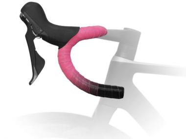 fizik Vento Microtex Tacky Bi-color omotávka na řídítka růžová fluo/černá 2 mm