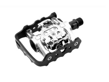 VP Components VP-X92 Mixed Bio Cleat pedály stříbrno-černé