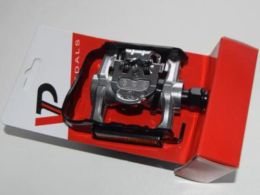 VP Components VP-X92 Mixed Bio Cleat pedály stříbrno-černé