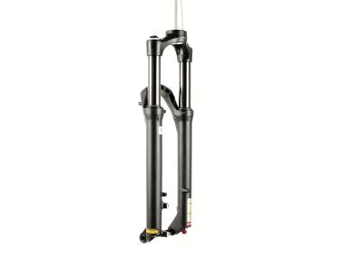 SR Suntour XCR34 2CR DS AIR odpružená vidlice MTB 29" Boost 15LH 15x110 mm zdvih 120 mm Tapered matná černá Black Edition