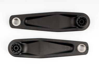 Samox HB-25 e-Bike kliky bez převodníku 165 mm ISIS offset 25 mm černá OEM