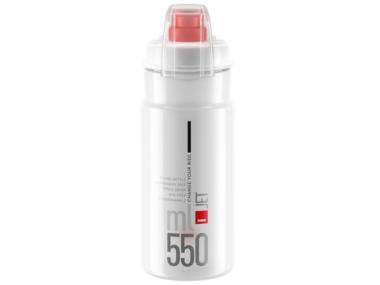 ELITE láhev JET PLUS  čirá/červené logo 550ml