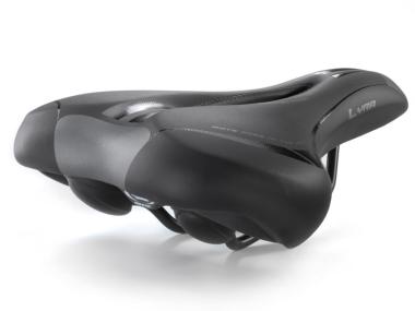 Sedlo městské Selle Monte Grappa Lyra Plus , barva černá 255x192mm
