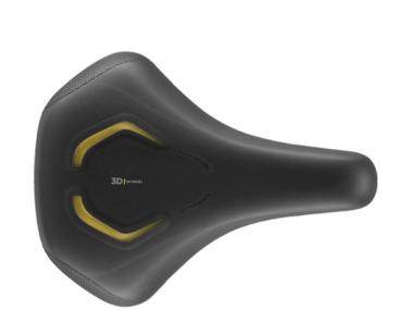 Selle Royal  LOOKIN 3D SkinGEL MODERATE sedlo pánské černé