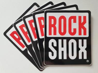 Rock Shox  originál samolepka 65x75mm, cena za kus