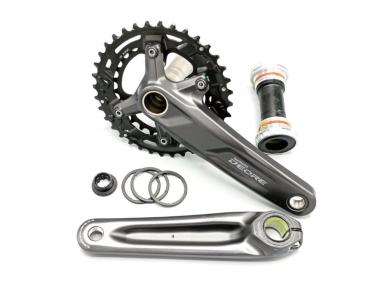 Shimano DEORE FC-M4100-2 kliky MTB 175mm 36x26, 10kolo