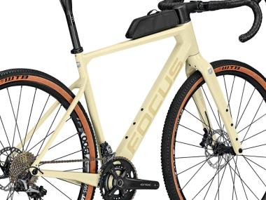 Focus Atlas 8.8 DI gravel  karbon rám /bez vidlice/ - velikost 54cm , barva Creamwhite