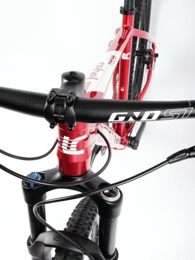 Kolo MTB 29"  Lee Cougan Rebel  Shimano Deore 1x10  , velikost M -19" červená