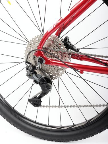 Kolo MTB 29"  Lee Cougan Rebel  Shimano Deore 1x10  , velikost M -19" červená