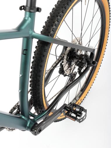 Kolo MTB 29"  Lee Cougan Revenge,  Shimano Deore  1x12 , velikost M – 19"   zeleno-černá matná