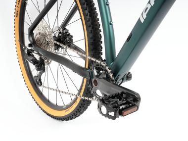 Kolo MTB 29"  Lee Cougan Revenge,  Shimano Deore  1x12 , velikost M – 19"   zeleno-černá matná