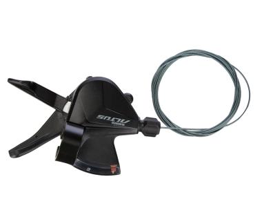 SHIMANO ATLUS SL-M2010 řadící páčka, 2 převodník, s objímkou, pouze levá - OEM