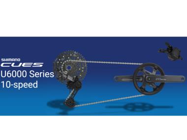 Shimano CUES U6000 sada 170mm - 40zubů, 1x10kolo - 11-48