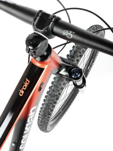 Kolo MTB 29"  Lee Cougan Droid  Sram GX Eagle 1x12 , velikost M -19" měděná -černá matná