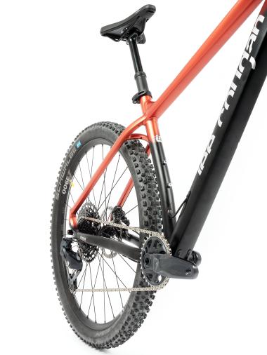 Kolo MTB 29"  Lee Cougan Droid  Sram GX Eagle 1x12 , velikost M -19" měděná -černá matná