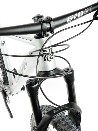 Kolo MTB 29"  Lee Cougan Revenge  Shimano SLX / Deore 1x12 , velikost M -19" stříbrno-černá matná