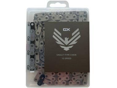 Sram GX T-Type Eagle Silver SolidPin řetěz 12kolo 126 článků, balený