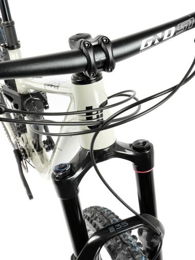 Celoodpružené MTB 29" Lee Cougan Quest Sram SX Eagle 1x12, velikost S – 16" (40,5 cm), šedá lesklá
