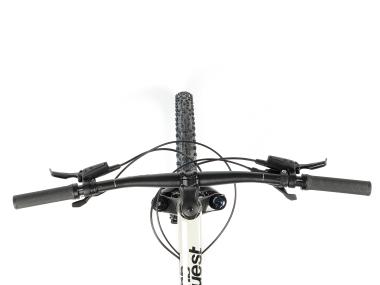 Celoodpružené MTB 29" Lee Cougan Quest Sram SX Eagle 1x12, velikost S – 16" (40,5 cm), šedá lesklá