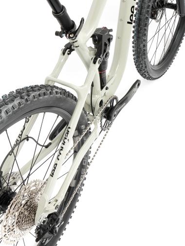 Celoodpružené MTB 29" Lee Cougan Quest Sram SX Eagle 1x12, velikost S – 16" (40,5 cm), šedá lesklá