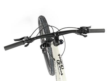 Celoodpružené MTB 29" Lee Cougan Quest Shimano Deore 1x12, velikost M – 17,5" (44 cm), šedá lesklá