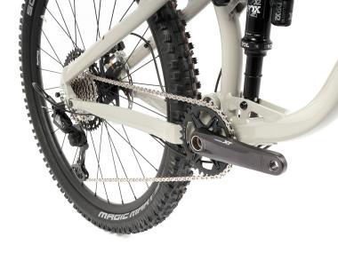 Celoodpružené MTB 29" Lee Cougan Quest Shimano XT 1x12, velikost L – 19" (48 cm), šedá lesklá