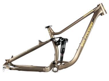Celoodpružené MTB 29" Lee Cougan Quest Shimano XT/SLX 1x12, velikost M – 17,5" (44 cm), hnědozlatá matná