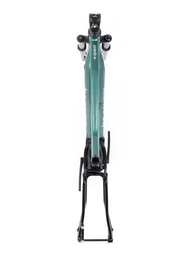Celoodpružené elektrokolo  MTB 29"/27,5" Lee Cougan E-Quest – Brose S / 725 Wh, 20 Ah / Shimano XT 1x12 , velikost M – 17,5" – barva černo-military green lesklá