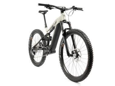 Celoodpružené elektrokolo  MTB 29"/27,5" Lee Cougan E-Quest – Brose S / 725 Wh, 20 Ah / Shimano Deore  1x12, velikost  S – 16" – barva černo-šedá matná