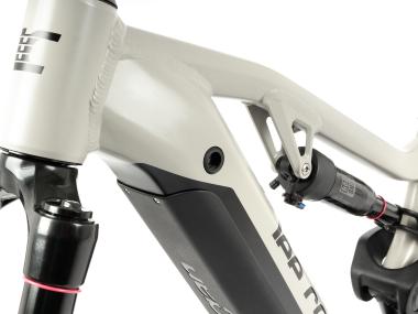 Celoodpružené elektrokolo  MTB 29"/27,5" Lee Cougan E-Quest – Brose S / 725 Wh, 20 Ah / Shimano Deore  1x12, velikost  S – 16" – barva černo-šedá matná