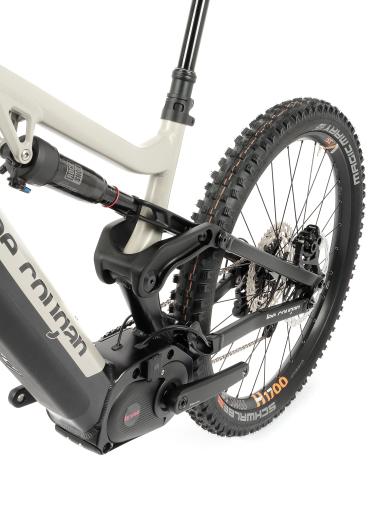 Celoodpružené elektrokolo  MTB 29"/27,5" Lee Cougan E-Quest – Brose S / 725 Wh, 20 Ah / Shimano Deore  1x12, velikost  S – 16" – barva černo-šedá matná