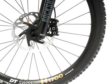 Celoodpružené elektrokolo  MTB 29"/27,5" Lee Cougan E-Quest – Brose S / 725 Wh, 20 Ah / Shimano Deore  1x12, velikost  S – 16" – barva černo-šedá matná