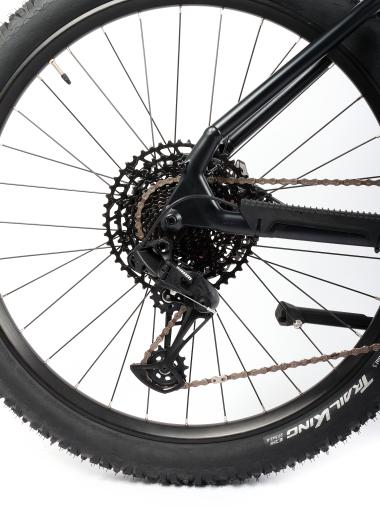 Elektrokolo MTB 29"/27,5"  Viking – Bafang M500  / Sram SX 1x12  velikost M – barva černá matná