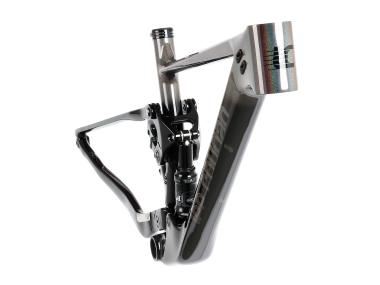 Celoodpružený karbonový rámový set   MTB 29" Lee Cougan Crossfire , velikost  S -16" (42cm) barva černá/chameleon lesk