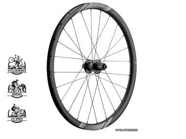 FSA NS AGX I25 622x22 zapletená kola Gravel  přední 12x100mm, zadní  12x142mm