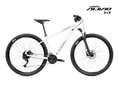 Kolo MTB 29" Cube Access WS EXC Shimano Alivio 3x9, velikost M – 16", světlešedá