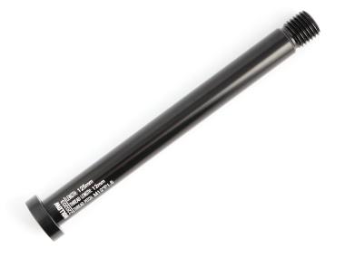 Pevná osa náboje  Alu CNC Hololow- Superlight  ,přední - délka 125mm, 12mm x 1,5 - 12mm