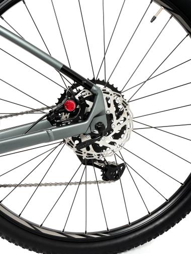 Kolo MTB 29" Cube Aim Race Shimano CUES U4000 1x9, velikost L – 18", kovověšedá (flashgrey)