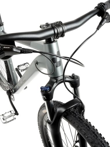 Kolo MTB 29" Cube Aim Race Shimano CUES U4000 1x9, velikost L – 18", kovověšedá (flashgrey)