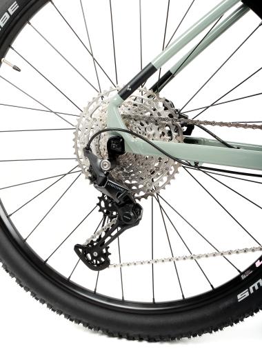 Kolo MTB 29" Cube Attention Shimano Deore 1x12, velikost L – 18", zelenošedá